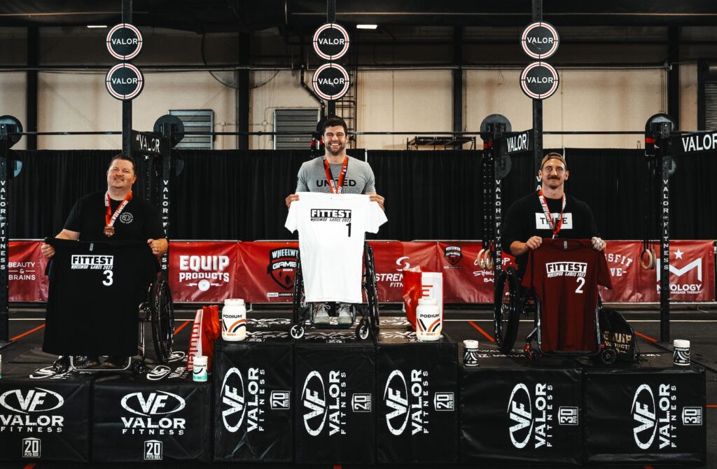 Tom Miazga on the podium